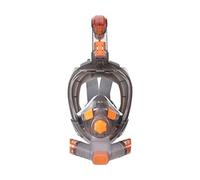 VXDEFP Set bombole per Immersioni subacquee Maschera Subacquea Snorkel Full Face Anti Fog Wide View Swimming Diving Mask for Adult Youth Swimming Snorkel(S/M)