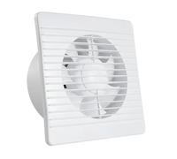 VXDEFP Ventilatore del Condotto, Ventilatore di scarico, ventilatore di sfiato a parete a risparmio energetico, design anti-zanzare, ventilatore di estrazione for bagno, cucina, WC(10 inch)