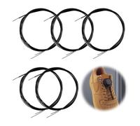 Vxiwscy Set Di 5 Lacci Twist-Lock, Compatibili Con BOA, E Lacci Elastici - Robusti E Facili Da Utilizzare - Include 2 Paia Di Ricambio Veloce E Facile Da Adattare. Perfetto,lacci Scarpe Elastici