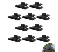 Vxiwscy Tenditori per Teloni, Set di 10 Clip Regolabili in Plastica per Teloni, Tende E Tettoie, Pinze Ferma Telo per Campeggio, Giardinaggio E Uso Domestico, Robuste E Antiscivolo Clips