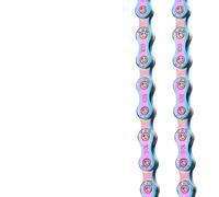 VXM Catena per bicicletta Arcobaleno multicolore 6 7 8 9 10 11 Fibbia magica 116L compatibile con bici da strada MTB per codice articolo 8K1927225B(10 Speed)