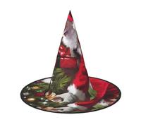 VXXNlnn 2 cappelli di Halloween - Streghe Buon Natale Babbo Natale stampa decorazione festa Cosplay gioco di ruolo festival carnevale fascia per festival, Pasqua