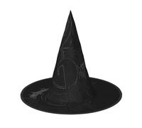 VXXNlnn 2 cappelli di Halloween - Streghe cartone animato stampa musica Decor Party Cosplay gioco di ruolo festival carnevale fascia per festival, Pasqua