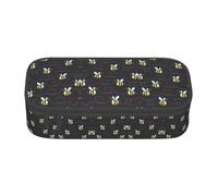 VXXNlnn Astuccio portapenne con stampa ravvicinata in pizzo e baseball, organizer multiuso per penne, astuccio per cancelleria, perfetto per scuola, ufficio e viaggi, Bumblebee cartone animato, Taglia