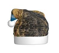 VXXNlnn Cappello natalizio per adulti, unisex, con stampa dell'isola di Jeju Corea, perfetto per Natale e feste