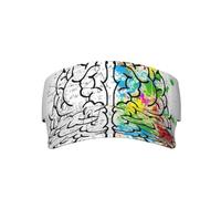 VXXNlnn Elegante cappello unisex con bandiera dello Stato della Palestina, per adulti, ideale per attività all'aperto, viaggi e sport, Geometria Cervello Immagine Con Scienza, Taglia unica