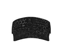 VXXNlnn Elegante cappello unisex con stampa astratta della mappa del mondo, per adulti, ideale per attività all'aperto, viaggi e sport, Chimica della Scienza Astratta, Taglia unica