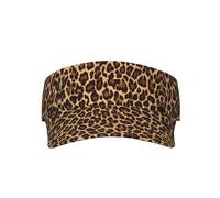 VXXNlnn Elegante cappello unisex con visiera parasole per adulti con stampa floreale grigio e bianco, perfetto per attività all'aperto, viaggi e sport, Leopardo Ghepardo, Taglia unica