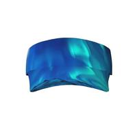 VXXNlnn Elegante cappello unisex con visiera parasole per adulti, con stampa in pelle di tigre, perfetto per attività all'aperto, viaggi e sport, Luci del nord, Taglia unica