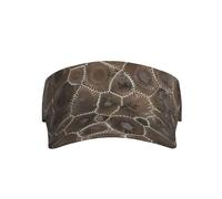 VXXNlnn Elegante cappello unisex con visiera parasole per adulti, con stampa kiwi, perfetto per attività all'aperto, viaggi e sport, Pietra di Petoskey, Taglia unica