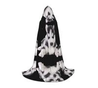 VXXNlnn L Halloween Capo con cappuccio - Unisex Cute Dog Print Cosplay Robe per feste, Carnevale, Esposizione di fumetti, Pasqua & altro