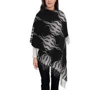 VXXNlnn Sciarpa da donna con stampa labrador retriever marrone, scialle con frange alla moda, per autunno inverno, leggera e morbida, casual da viaggio, Tentacoli di polpo, Taglia unica
