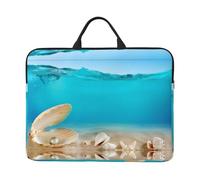 VXXNlnn Sunflowers Sea - Custodia per laptop da 14", con manico portatile, ideale per viaggi di lavoro, pendolarismo e viaggi, Perla di mare, Taglia unica