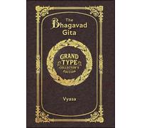 Vyasa Large Print - The Bhagavad Gita - Grand Type Collector' (Copertina rigida)
