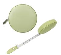 VYIBPDY 1 pezzo metro da sarta morbido metri a nastro, in materiale morbido, ideali per il cucito e la misurazione delle parti del corpo metro sarta Verde