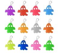 VYIBPDY 12 Ciondoli Riflettenti, Halloween, Riflettenti, per Bambini, per Zaini, Vestiti, Bicicletta, corsa