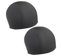 VYIBPDY 2 Pezzi Sottocasco Moto Estivo Sottocasco Bici Estivo Sottocasco per Moto Traspirante sotto Casco Cuffia Berretto Skull cap Cappello da Ciclismo Bandana Sportivo Berretto Sport Uomo Donna