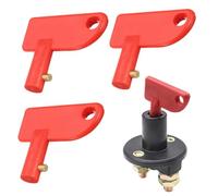 VYIBPDY 3 Pezzi Staccabatteria Stacca Batteria Chiavi di Isolamento della Batteria Interruttore di Interruzione della Batteria dell'auto Marine Barca Camion