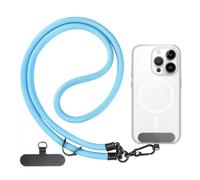 VYIBPDY Cordino per Cellulare Adatto a Tutti Gli Smartphone, Cinturino per Cellulare Abbinabile a Qualsiasi Custodia, Regolabile e Rimovibile