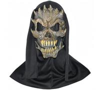 Vyloky Maschera realistica da mostro urlante in gomma morbida PVC, accessorio per costume 3D, 40 cm x 20 cm, per Halloween, carnevale e feste, adatta per adulti e ragazzi