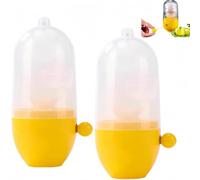 Vyloky Scrambler shaker a mano | Golden Egg Maker & Mixer for Kitchen | Soft Grip, No-Shell-Break Design, Dishwasher Safe | Fun Gadget Gift (1 o 2 pezzi) (2 pezzi)