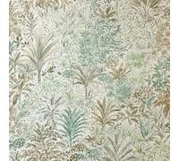 Vymura M95676 Capri Palm Landscape Italian Heavyweight - Carta da parati in vinile, colore: verde