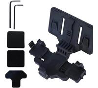 Vynebtrv Supporto per Telefono con Attacco MOLLE Sul Petto - Supporto per Telefono Regolabile a Sgancio Rapido per Schermi da 6,0" a 7,7", Versatile per Auto, Ufficio e Uso Quotidiano(Black)