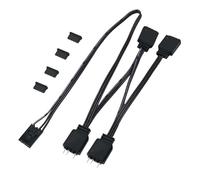 Vynetra 4pin A 5V 3Pin Flessibile ARGB Splitter Cavo Per HDLL120 Gestione Dispositivi Multipli Con Facilità E Efficienza Gestione Illuminazione PC
