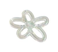 Vynetra 5 Colori 24.5mm Irregolare Piccolo Fiore di Fascino Pendenti Per Le Donne Colorato Gioielli Collane Fare Risultati Ciondolo Fascino Gioielli Che Fanno Donne, Misura unica, come descritto, come