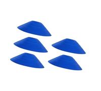 Vynetra 5pcs Flessibile Colorato Pratica Coni Bordi Rotondi Formazione Polietilene Texture Per Allenamento Calcio E Sport Polietilene Atletico Per Gli Sport di Comunità Sport