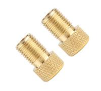 Vynetra Adattatore per pompe ad aria a doppia testa per biciclette Adattatore per tubo flessibile per gonfiare le palle Montaggio rapido Ugello per pista di gonfiaggio dei pneumatici