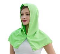 Vynetra Asciugamano sportivo riutilizzabile ad asciugatura rapida sciarpa all'aperto protezione solare sciarpa di raffreddamento ingranaggi rapidi istanti Sport Wrap, Verde fluorescente, Taglia unica
