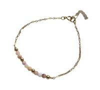 Vynetra Bracciialetti Nascita Regolabilli A 12 Mesi Braccialetti Da 3 Mm Gemsone Naturale Naturale 17+5 Cm Gioielli Pietre Prezose Regolabilli