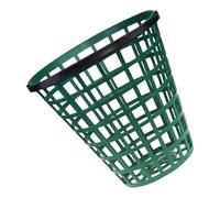 Vynetra Cestino per palline da golf infrangibile, con manico, per esercitazioni e campi guida, supporto per palline da golf per club e scuole