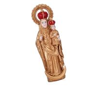 Vynetra Figura religiosa Statua Ornamento Che Tiene Il Santo Bambino Figurine Dipinta a Mano Casa Religiosa Decori Moderni Personaggio Occidentale Figurine