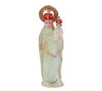 Vynetra Figura religiosa Statua Ornamento Che Tiene Il Santo Bambino Figurine Dipinta a Mano Casa Religiosa Decori Moderni Personaggio Occidentale Figurine