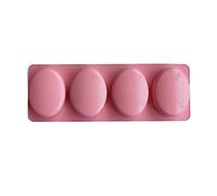 Vynetra Il sapone del silicone di 4 cavità che fa le muffe ellittiche dell'argilla degli strumenti per la fabbricazione manuale dell'argilla