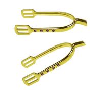 Vynetra in Lega Zinco Western Boy Horse Sperone Tempestato Borchie per Donna Uomo Roping Competition Gear Stivale da Cavallo Sperone Decorazione