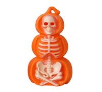 Vynetra Lampada a LED a forma di zucca per decorazione di Halloween per interni ed esterni per feste da tavolo, decorazioni per cortili, decorazioni per Halloween, zucca