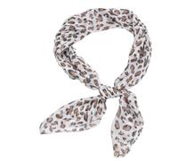 Vynetra Sciarpa da donna alla moda leopardi design sottile morbida e confortevole borsa decorativa cinturino decorativo modello unico come seta, Kabai, Taglia unica