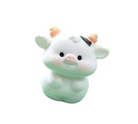 Vynetra Statua del giardino della mucca del fumetto statua della resina figurina per la decorazione del cortile all'aperto decorazione regalo paesaggistica