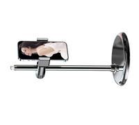 Vynetra Supporto da scrivania per riunioni di streaming dal vivo regolabile supporto mobile da tavolo cellulare retrattile cellulare