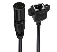 Vynetra XLR5 5Pin al cavo di trasferimento del suono dei connettori RJ45 per le esibizioni dal vivo e le stazioni di trasmissione Cavo resistente alle interferenze