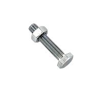Vynex 3335487413157 Bullone Testa Esagonale AZI, 8x60, 6 Pezzi DESBO594457, Grigio, Taglia Unica