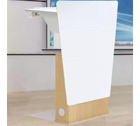 Vyntyra Supporto Portatile,Altezza Regolabile, con Piano d'appoggio inclinabile e armadietto per Ufficio,pulpito per Conferenze Robusto E Durevole(B)