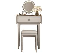 Vyntyra Toeletta Trucco con Cassetti, Ampio spazio di stoccaggio,Piano del tavolo più ampio,Moderno,Comò per Camera da Letto in Legno(50)