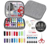 VynyQoo Kit da Cucito Completo per Adulti, Set Cucito Professionale con Accessori Cucito di Base, Kit di Ago e Filo Portatile per Cucire, Mini Sewing Kit per Casa, Viaggio ed Emergenze