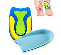 VYNZOR 1 Paio Cuscinetti Ortopedici, Realizzati in Gel di Silicone, Talloniere e Proteggi, Rialzo per Scarpe, Gel Alzatacco (Taglia S), Uomo e per Fascite Plantare, Supporti per Tendine d'Achille