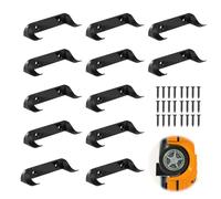 VYNZOR 12 Pcs Espositore a Muro Compatibile con Speed Champions e Auto F1,Quadro per Modellini Auto da Corsa,Supporto da Parete Verticale per Modellini Auto,per Collezionisti di Monoposto da Corsa