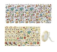 VYNZOR Carta Riciclata, 6 rotoli, riciclabile, per Incartare, Rotolo Carta, da Pacchi per Regali, Carta Matrimonio, Carta Compleanno, Carta da Pacco Kraft, Carte Ecologica (50 cm x 70 cm)